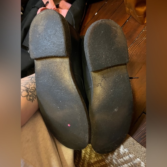 Clark’s Black Leather Boots Desert Mali Men’s 12 lace up - Picture 5 of 6